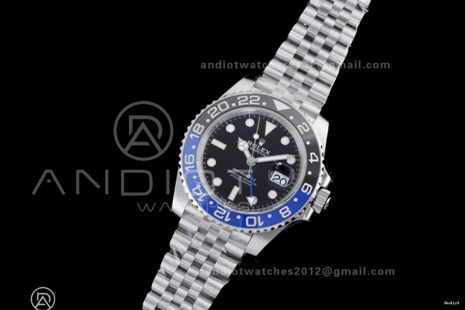 Jubilee Best Steel on II 126710 1:1 904L BLNR Bracelet VSF Batgirl V3 DD3285 Edition GMT-Master 0309